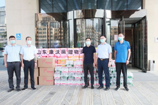 康沃控股7月份物資捐贈